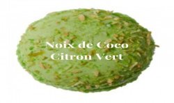 Macaron Noix de coco et Citron Vert
