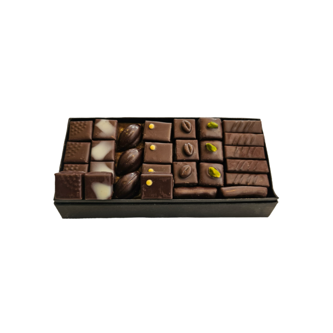 Boîte de 64 chocolats