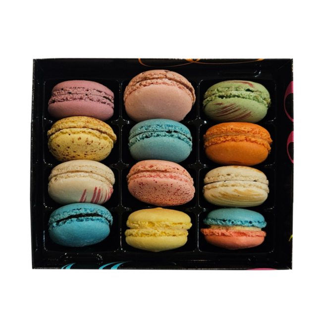 Boîte de 12 macarons