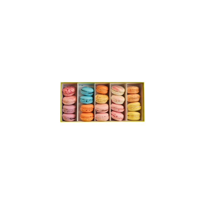 Boîte de 20 macarons