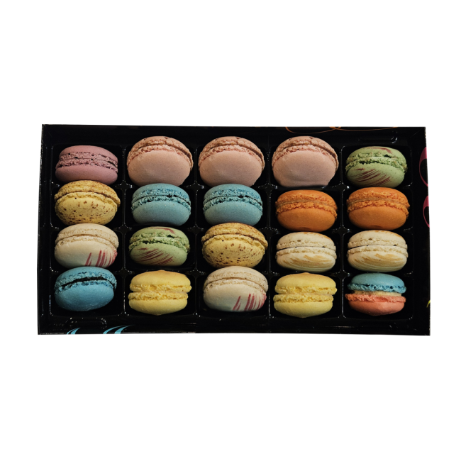 Boîte de 20 macarons